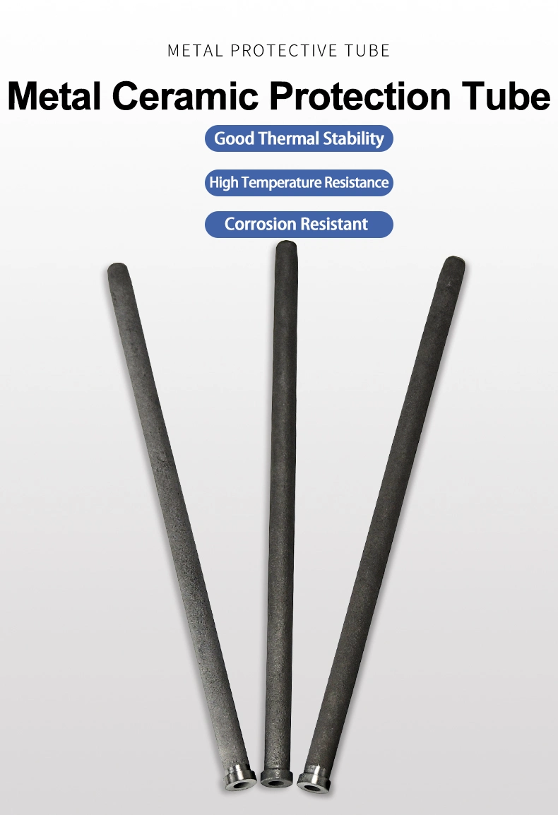 High Pure 99% Si3n4 Silicon Nitride Thermocouple Protection Tube