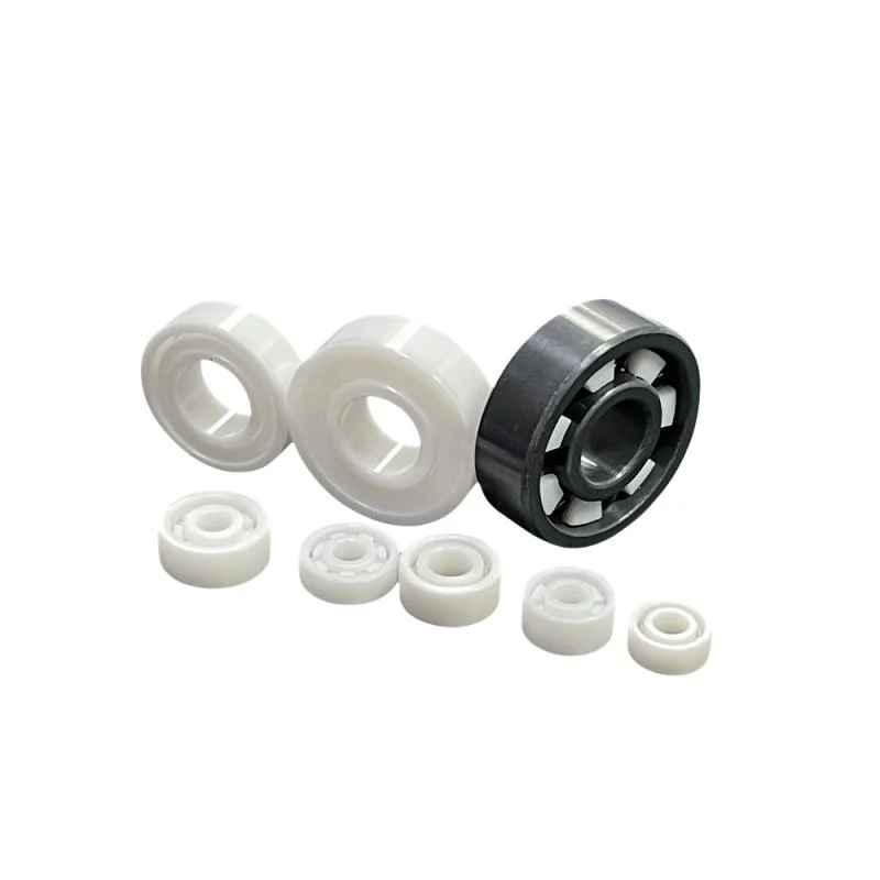 3X6X2.5mm Skateboard Bearings Ceramic Si3n4 6001 627 608 High Temperature Bearings Hybrid Ceramic Ball Bearings High Speed