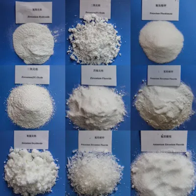 Tetracloruro de circonio utilizado en aditivo farmacéutico