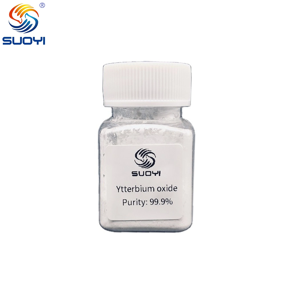 Suoyi Hot Sale 50nm 100nm Nano Ytterbium Oxide Powder Ytterbium Oxide Yb2o3 Powder Polvo De &oacute; Xido De Iterbio CAS 1314-37-0 with Factory Price