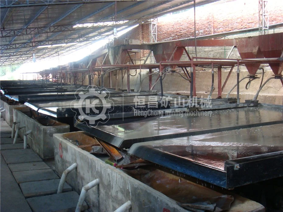 Gold Sorter Machine Shaking Table for Tungsten, Coal Diamond Separator