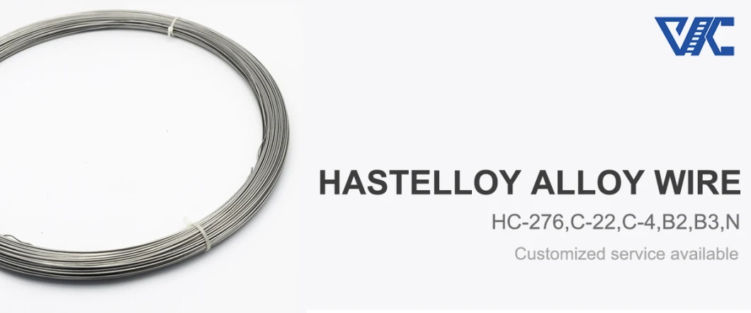 Nickel-Molybdenum-Chromium-Iron-Tungsten Nickel-Based Alloy Hastelloy C276 Welding Wire Ernicrmo-4 Welding Wire