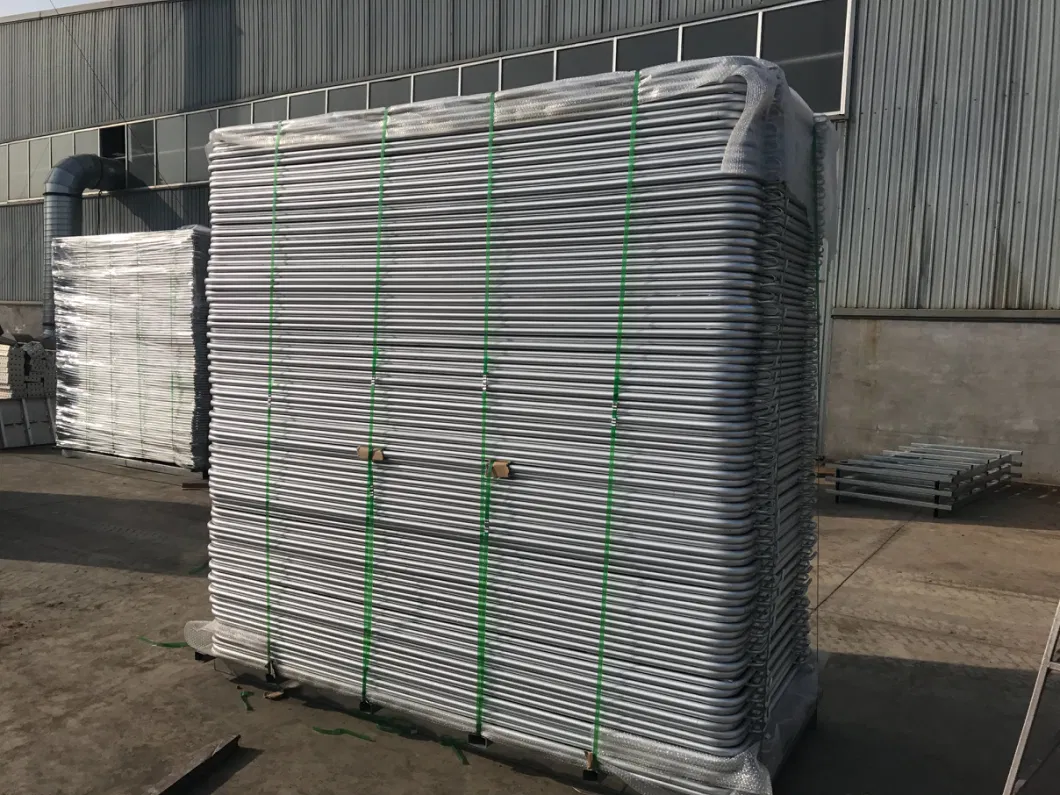 Hot Dipped Galvanized Metal Event Crowd Control Barrier