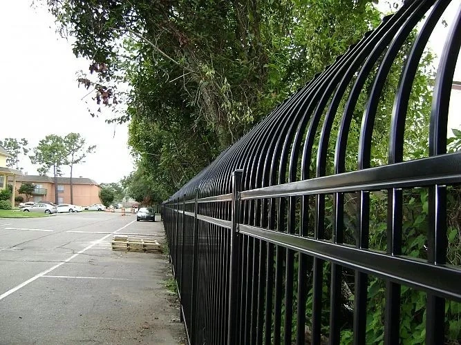 Galvanized or Powder Coated Steel Fence Posts 6FT Metal Garden Fence