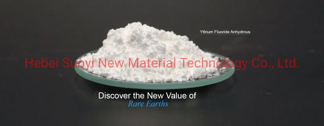 Sy 99.99% Trace Metals Basis Yttrium Fluoride Yf3 1-5um Rare Earth White Sold Powder