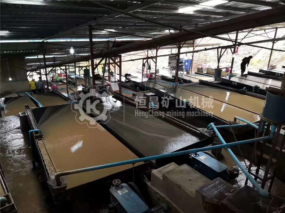 Placer Gold Mining Equipment Tungsten Shaking Table for Placer Gold Processing