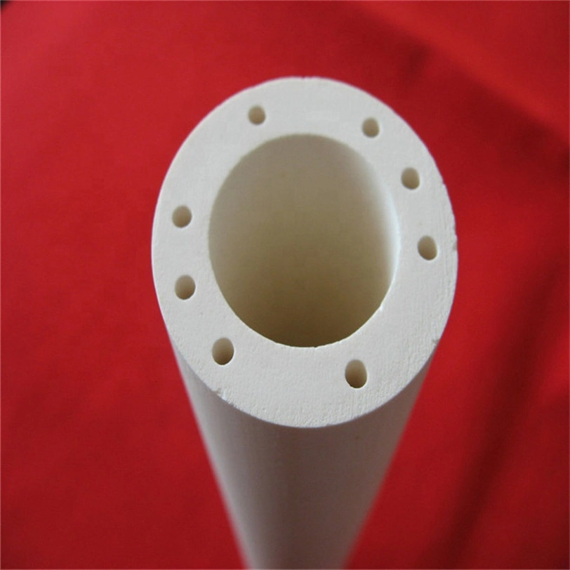 High Strength High Temperature Mirror Polish Silicon Carbide Nitride Ceramic Rod Si3n4 Tube with One End Closed