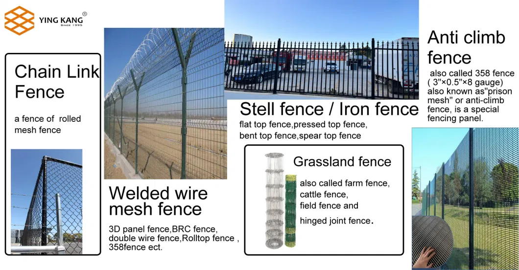 Galvanized Palisade Fence Panels Iron Metal Fence Outdoor Locations