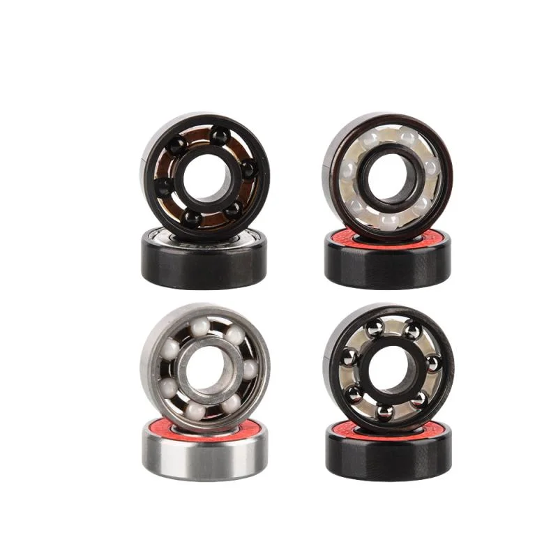 3X6X2.5mm Skateboard Bearings Ceramic Si3n4 6001 627 608 High Temperature Bearings Hybrid Ceramic Ball Bearings High Speed