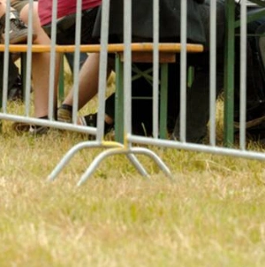 Heavy Duty Events or Concerts Metal Crowd Control Pedestrian Barriers