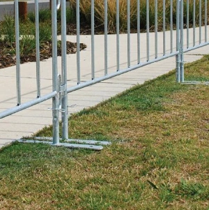 Heavy Duty Events or Concerts Metal Crowd Control Pedestrian Barriers