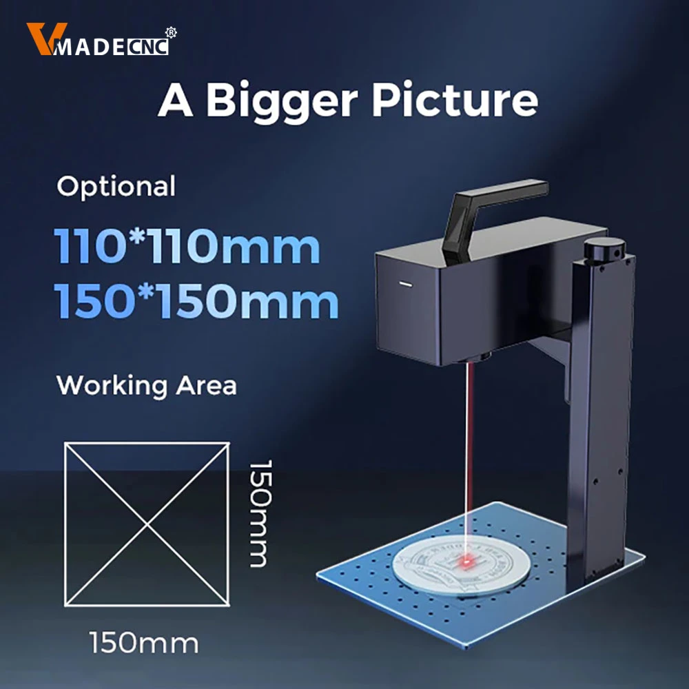 Non-Metallic Electronic Components/ABS/Electrical Appliances/Integrated Circuit End-Pump Laser Marking Machine