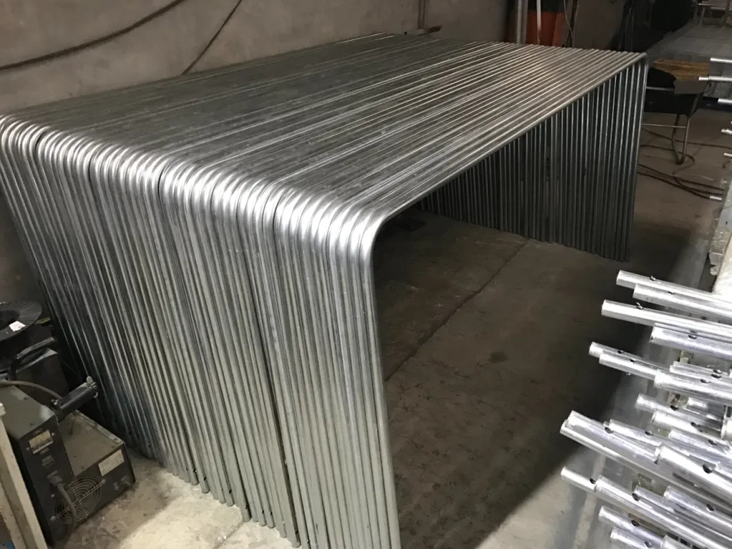 Hot Dipped Galvanized Metal Event Crowd Control Barrier