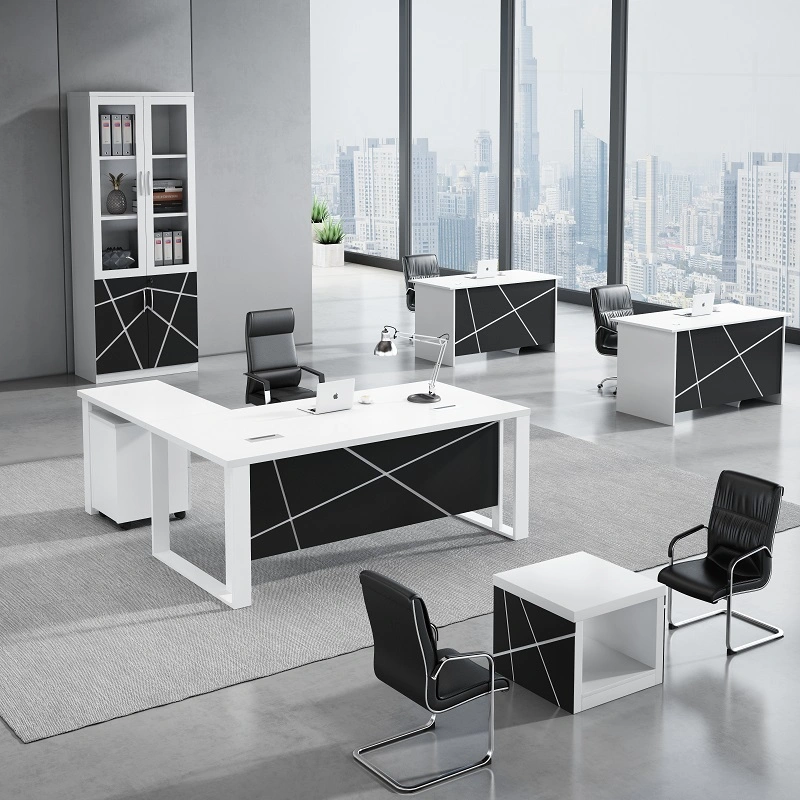 New Modern Design Metal Leg Decent Executive Office Table Computer Desk