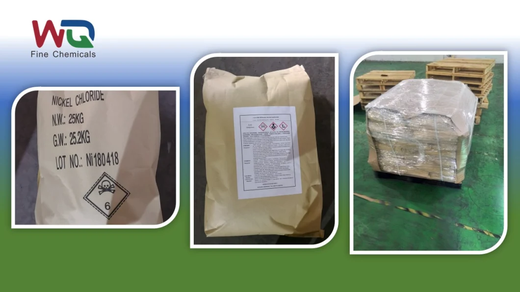 Manufactory Supply High Quality Nickel (II) Chloride Hexahydrate CAS 7791-20-0