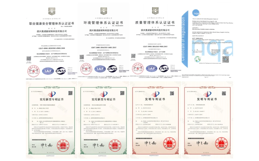 Si3n4 Ceramic Substrate Silicon Nitride for Petrochemical Industry