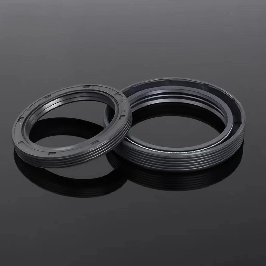 Oil Seal Tc Rubber FKM Black Metal Skeleton FKM/NBR Rubber Oil Seals