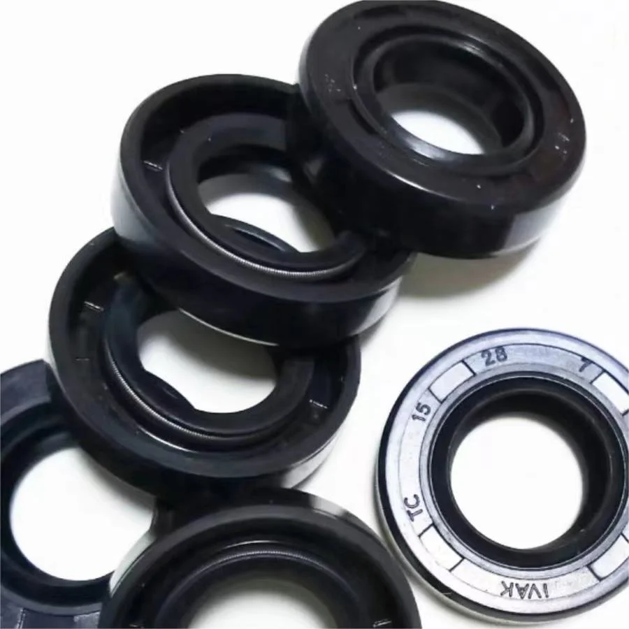 Oil Seal Tc Rubber FKM Black Metal Skeleton FKM/NBR Rubber Oil Seals