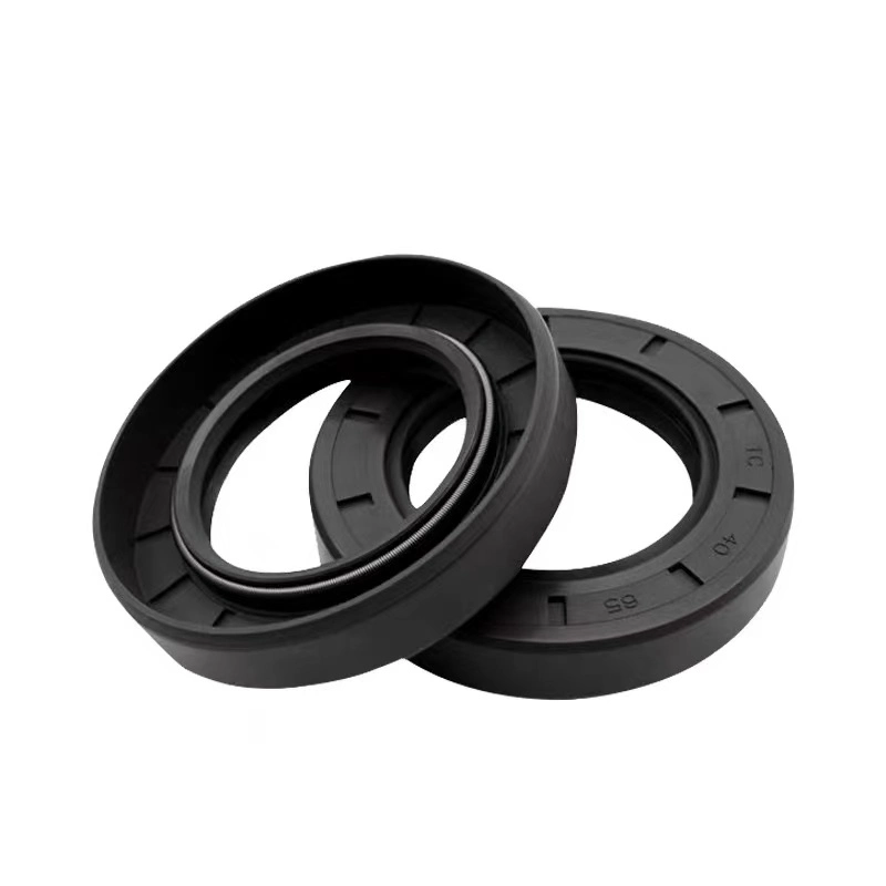 Oil Seal Tc Rubber FKM Black Metal Skeleton FKM/NBR Rubber Oil Seals