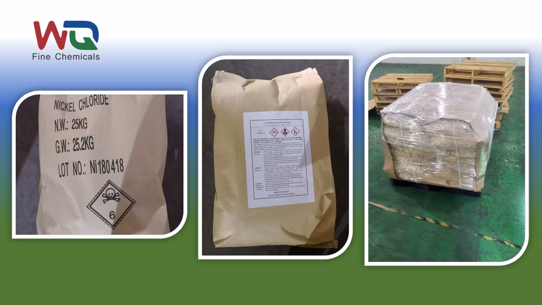 Nickel Chloride Ni24% Nickel Chloride for Electroplating