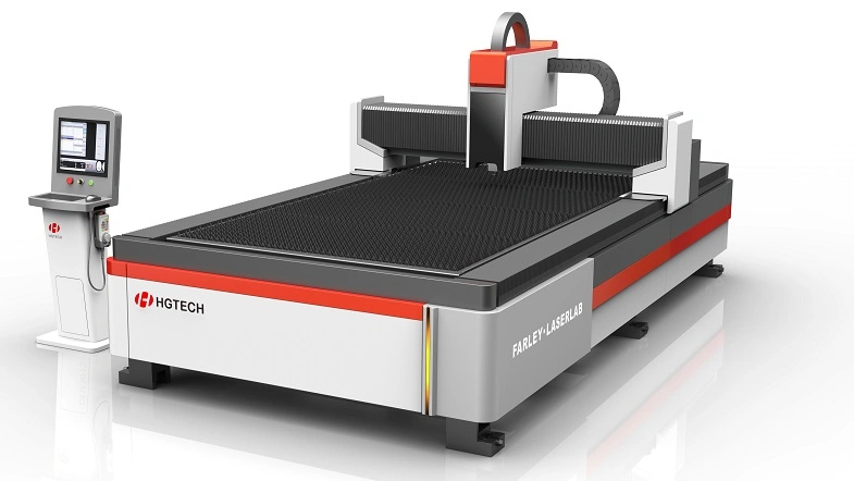 Wuhan Hgtech Laser Metal Cutting Machine Price with Working Size 3000*1500mm