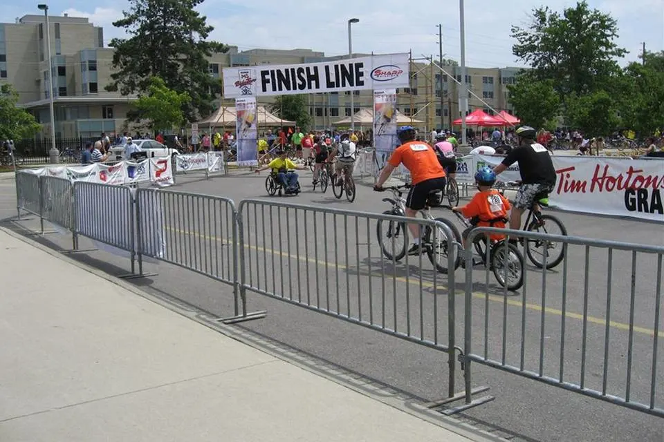 Hot Dipped Galvanized Metal Event Crowd Control Barrier