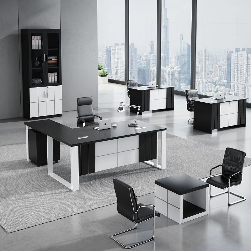 New Modern Design Metal Leg Decent Executive Office Table Computer Desk