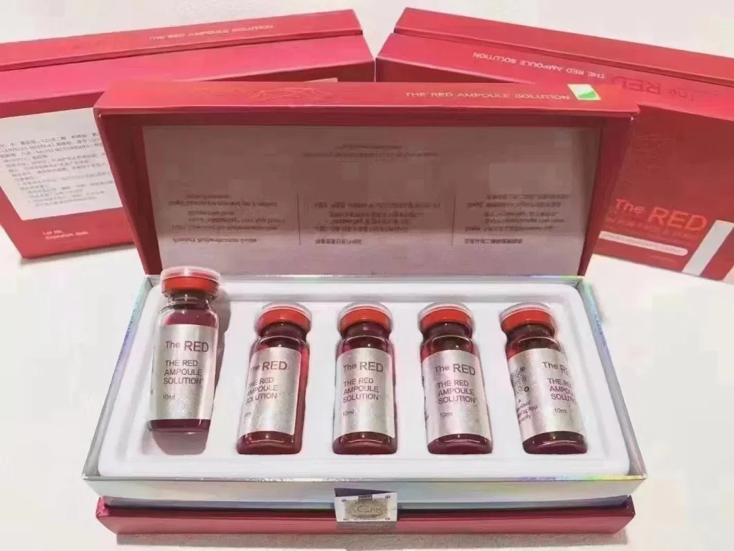 Widely Beauty Clinic Used Original Korea Lipo Lab Solution The Red Ampoule Solution 10ml