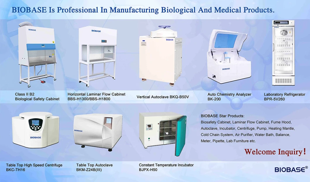 Biobase Lab Furniture Biosafety Cabinet Class II for Hospital