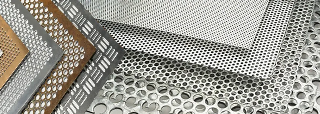 Black Steel /Gi/Stainless Steel/Aluminum Perforated Metal Sheet