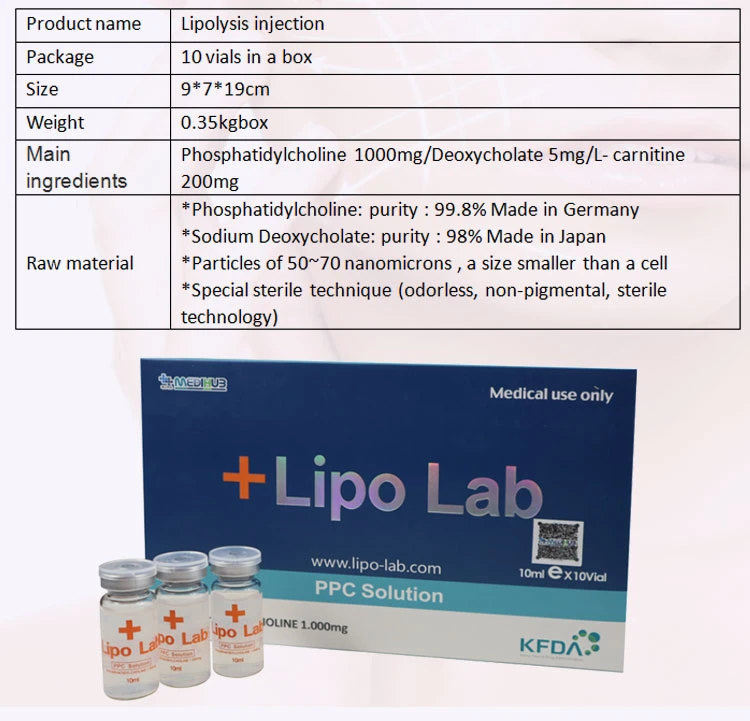 Slimming/Lipolab Inject Lipo Lab Face/Korea Whitelipo Lab