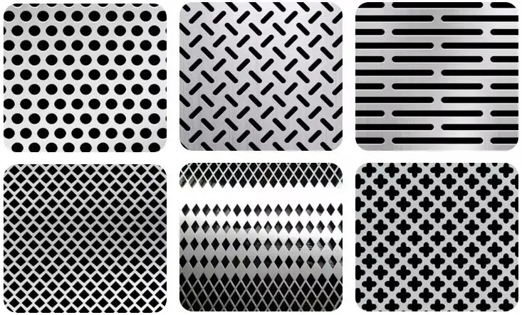 Black Steel /Gi/Stainless Steel/Aluminum Perforated Metal Sheet