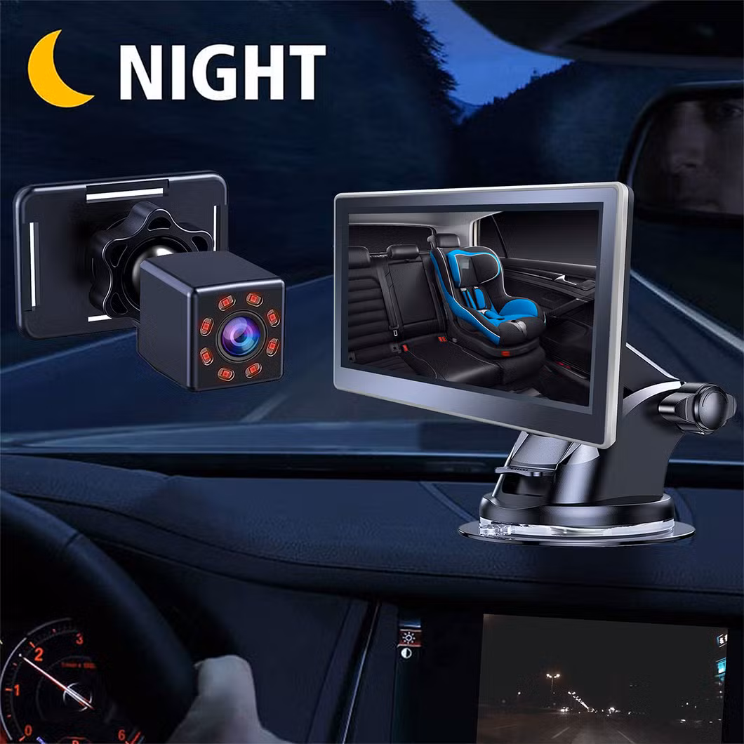 Driving Recorder 3-Inch Triple Recording WiFi Car Monitoring Night Vision High-Definition Camera Car DVR Cam