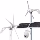 Outdoor Wireless Solar Powered Dome Security Camera for Farms