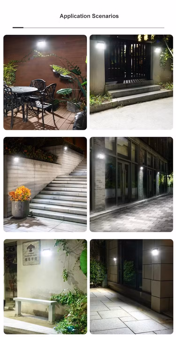 Waterproof Stainless Steel Solar Powered Security Lamp 112 LED Motion Sensor Solar Wall Lights