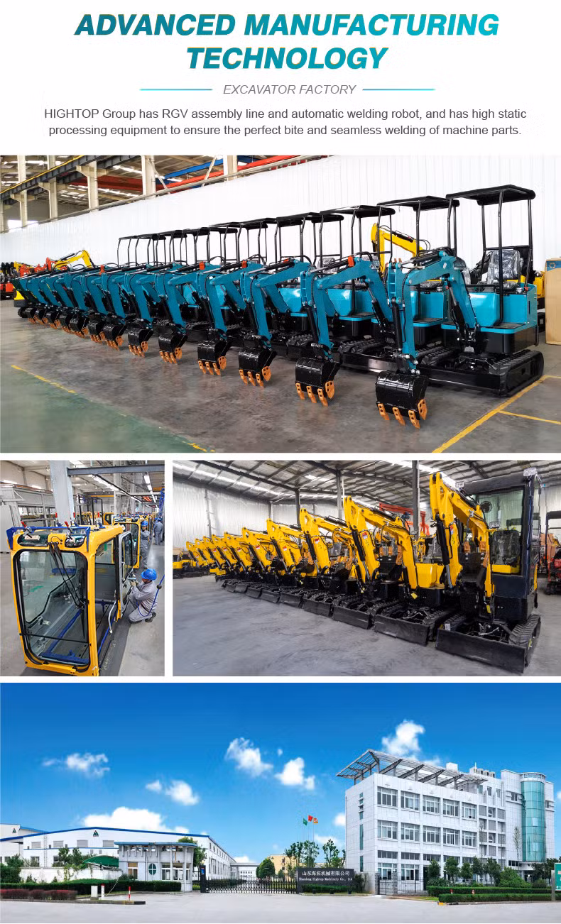 China Import Weight 2 Ton 1 Ton 3.5 Ton Mini Bagger Kubota Mini Excavators 1.5 Ton Free Shipping with CE Mini-Excavator