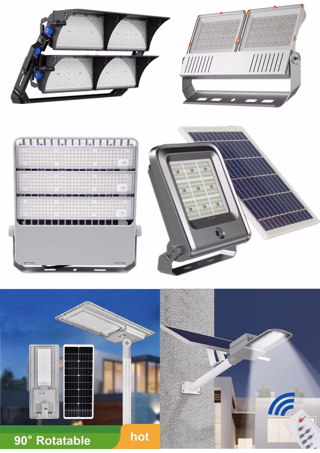 Solar Powered Street Light Solar Panel Road Light with Camera and Auto Intensity Controller
