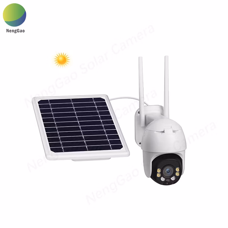 Solar Panel Battery Lights CCTV Surveillance Camera WiFi 2.4GHz Solar Camera Solar Powered CCTV