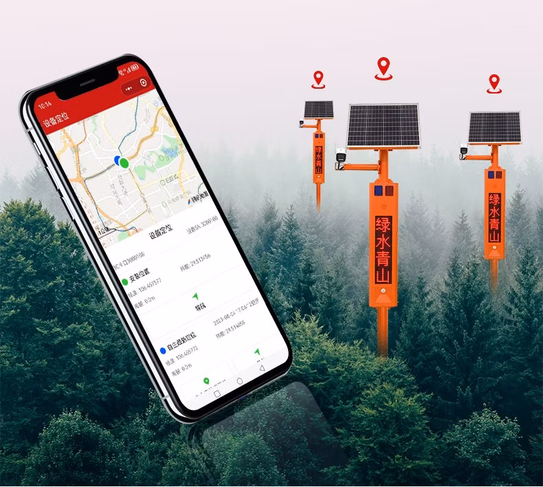 4K HD 10X Zoom Outdoor Solar Powered Security IP Human Track Dual Lens CCTV 4G Solar PTZ Surveillance Network Wireless Camera Forest
