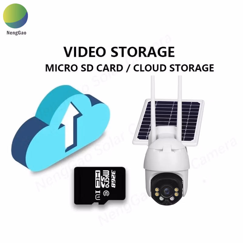 Solar Panel Battery Lights CCTV Surveillance Camera WiFi 2.4GHz Solar Camera Solar Powered CCTV