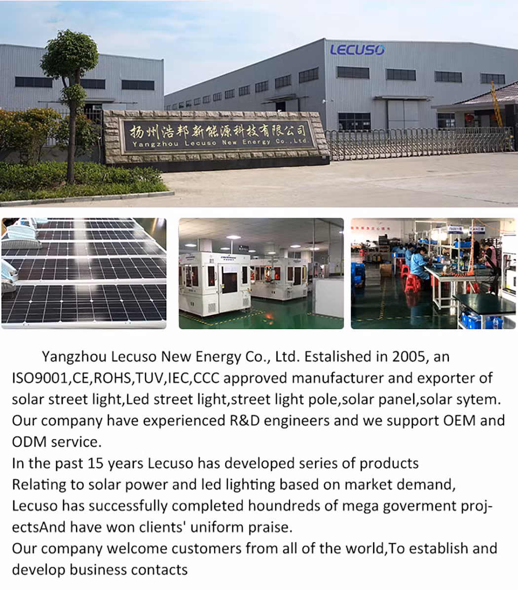 60W 90 Watt 100W Vertical Solar Street Lights Interstellar Warrior Solar Street Light with CCTV Camera 4G 360 Degrees