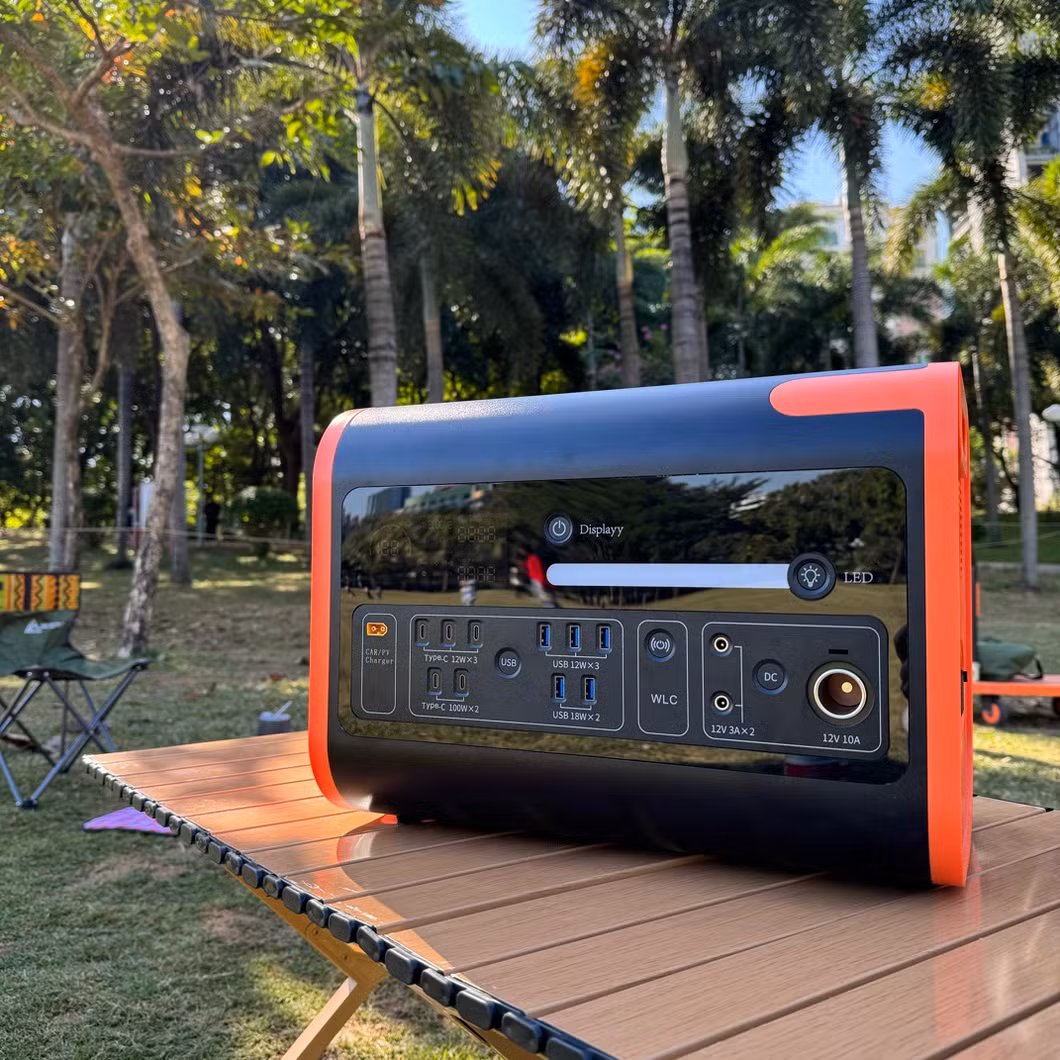 Hot Sale of New Energy Large Capacity Portable Power Station Solar Generator for Vehicle Electric Vehicle Home Artifact