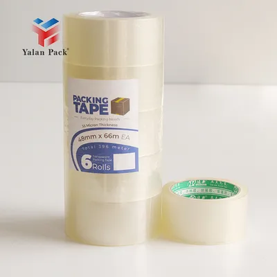 Super Clear Transparent BOPP Packing Self Adhesive Tape