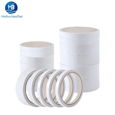 Circles Adhesive Strong Dots Die Cut Custom Round Tissue Paper Foam Seamless Double-Sided Tape