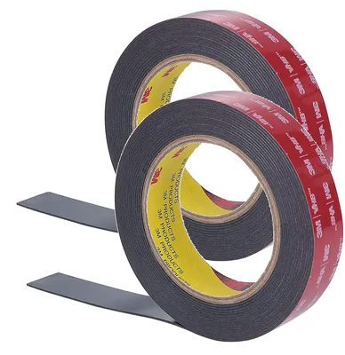 3m 1 Inch Width 15 FT Length Vhb 5952 Black Heavy Duty Multipurpose Double Sided Tape