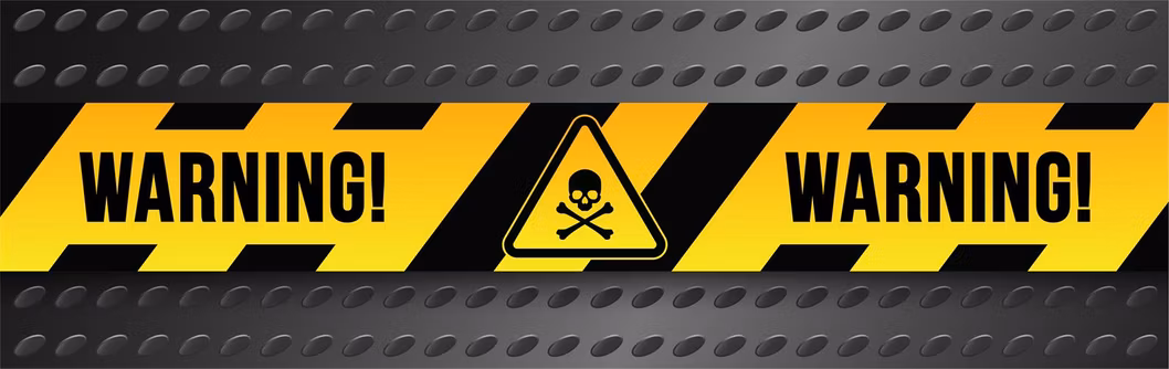Silicone Warning Floor Single Side Cinta Adhesiva Colorful PVC Tape P2100 P2100d