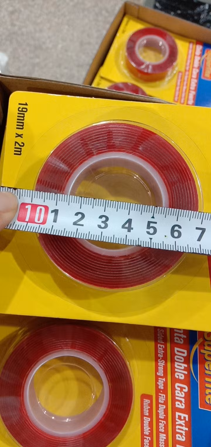 Nano Tape Transparent Washable Reusable Traceless Double Sided Waterproof 1mm PE Acrylic Bag Sealing No Printing Cn; Fuj