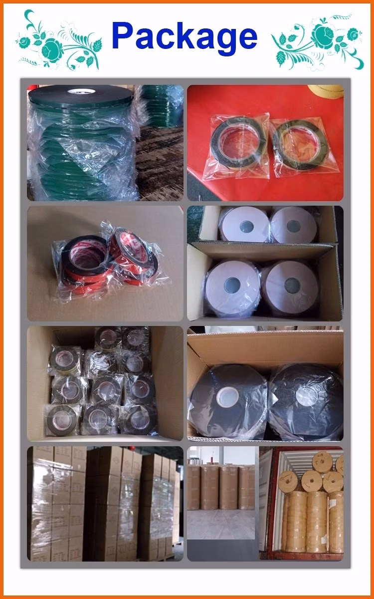 Double Sided Self Adhesive PE Foam Tape PE Wrapping Tape Cold Applied Tape