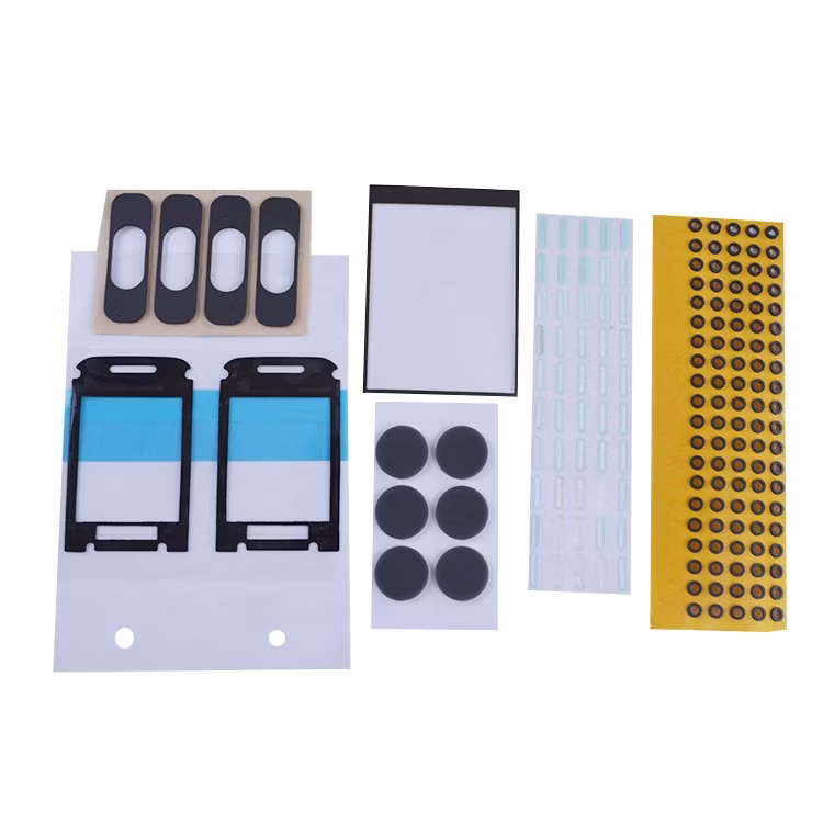 Whole Sale Factory Custom Die Cutting Double Sided Tape Silicon Adhesive Sticker Clear Adhesive Dots