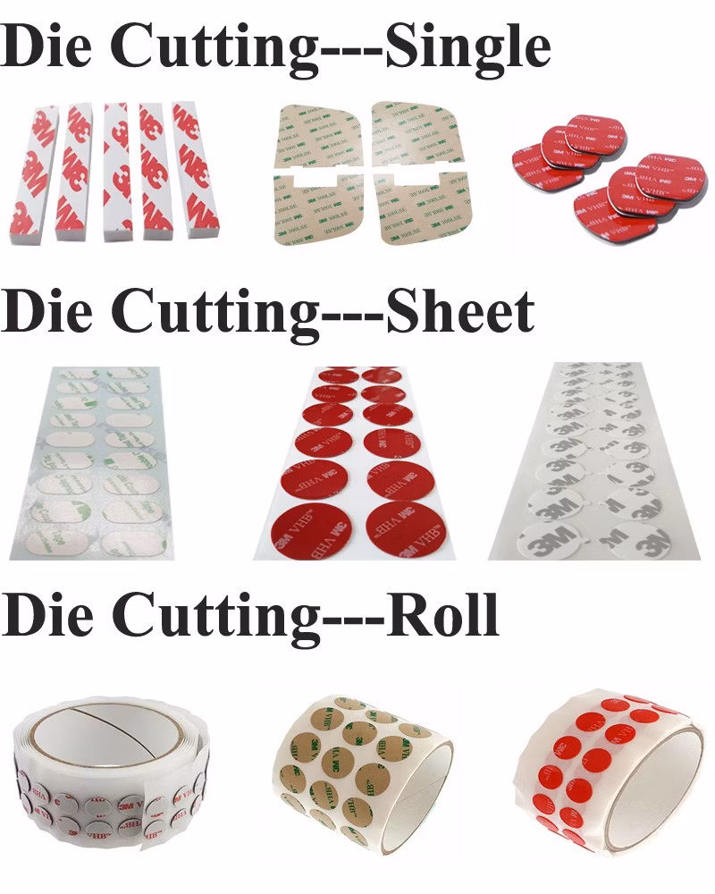 Factory Directly Top Quality Nano Removable Waterproof Tape Customize Cut Adhesive Strip Nano Pad Circle